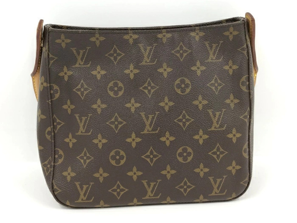Louis Vuitton Shoulder Looping Monogram Bag Brown